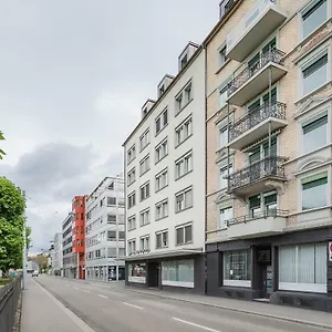Daire Visionapartments Militaerstrasse - Contactless Check-in, Zürih